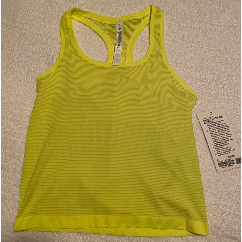 Lululemon Swiftly Tech RB Tank 2.0 *Race Length